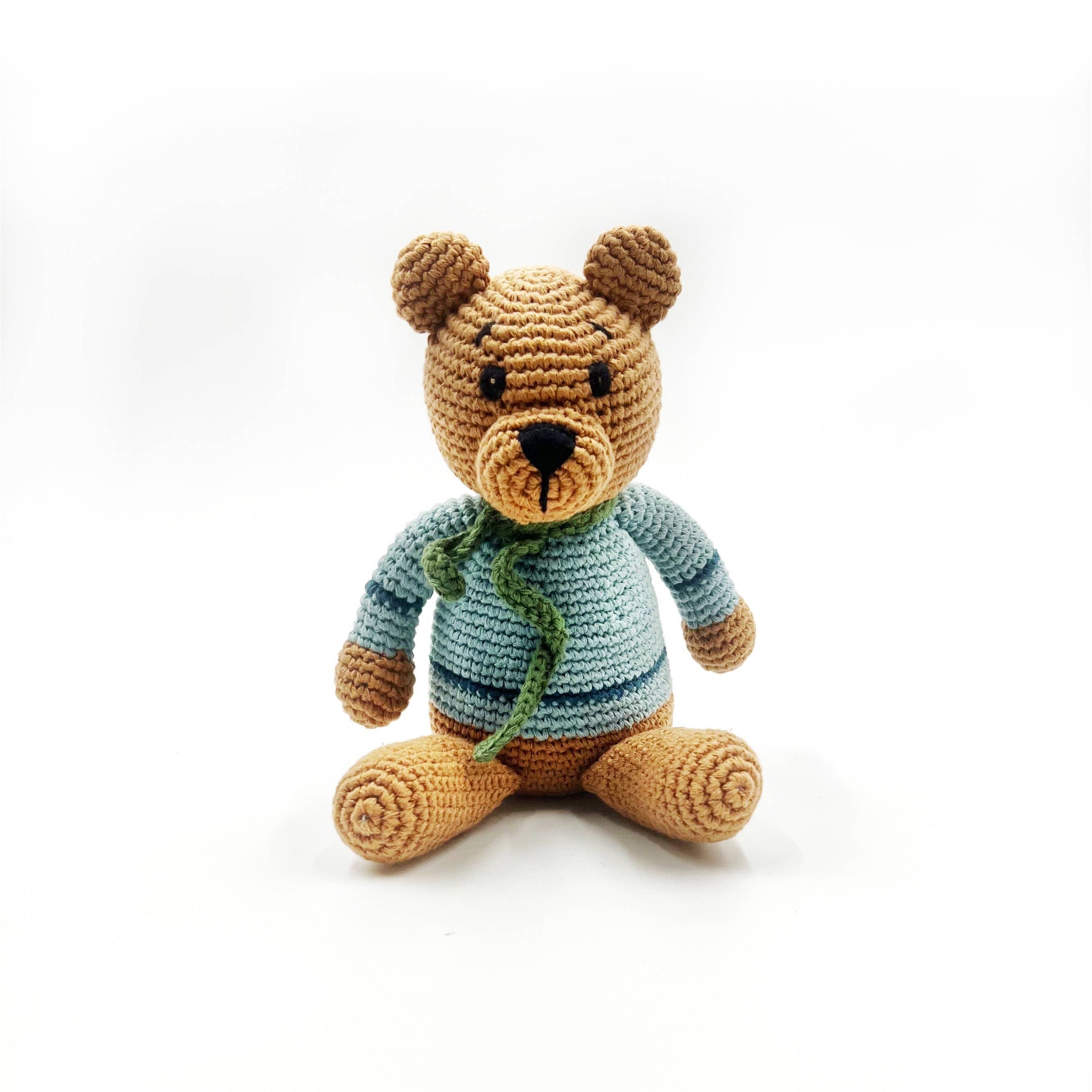 Teddy Bear Rattle - Assorted Colors