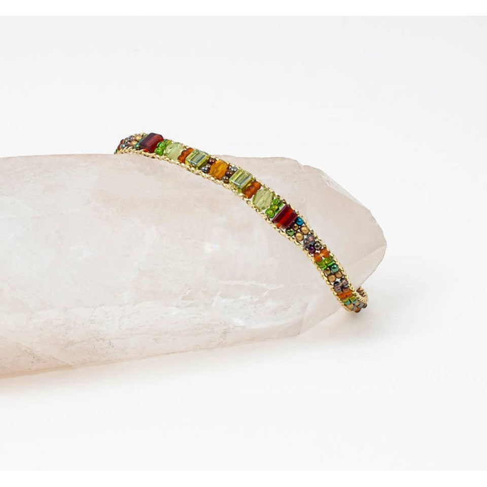 Thin Miyuki Beaded Bracelet - Assorted Colors- Sold Individually