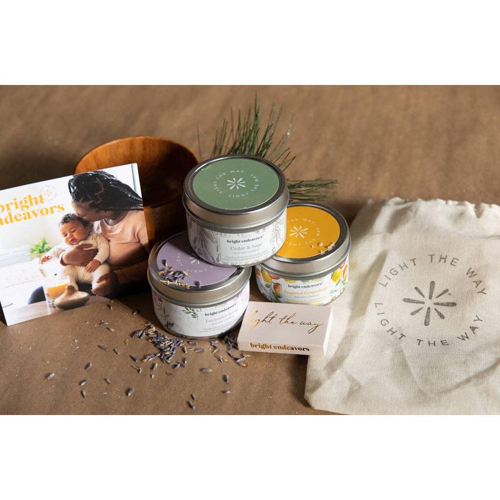 Three Candle Gift Bag
