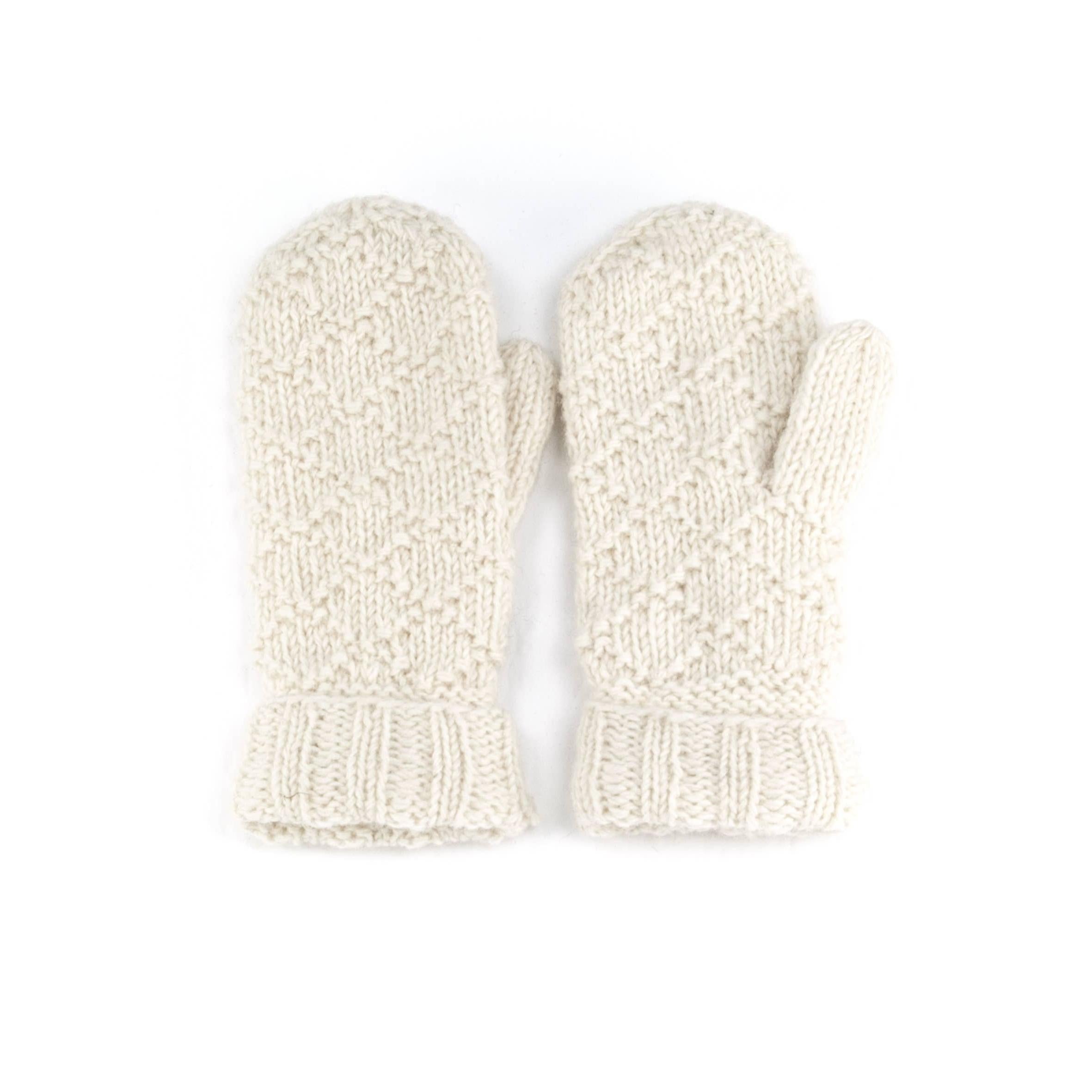 Tiffany Wool Knit Mittens –Assorted Colors