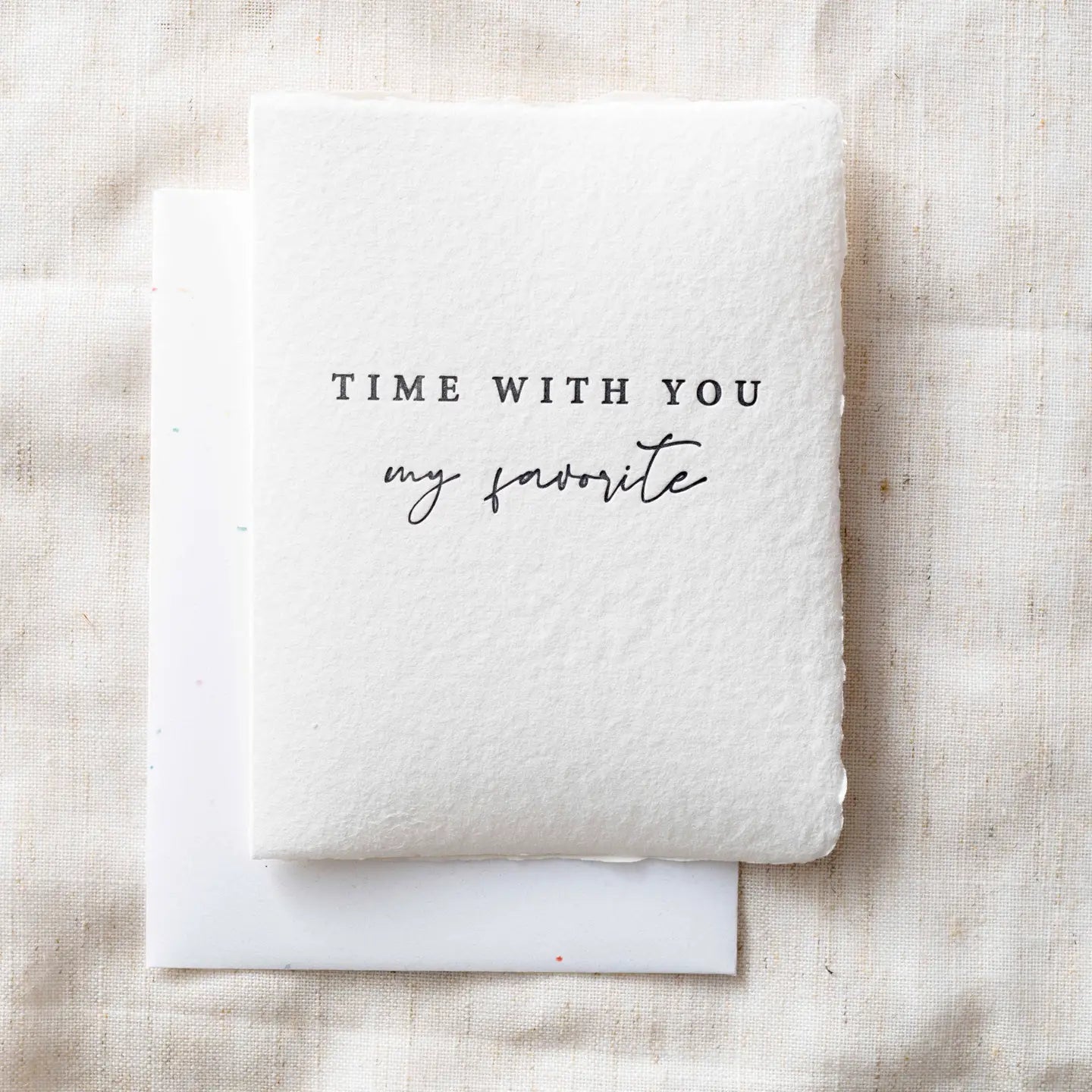 Time with you- Greeting Card