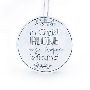 Tin Christmas Ornament- Assorted Styles