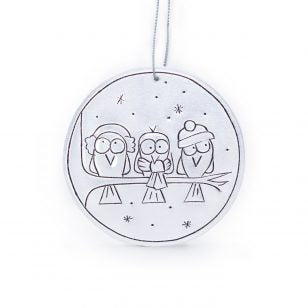 Tin Christmas Ornament- Assorted Styles