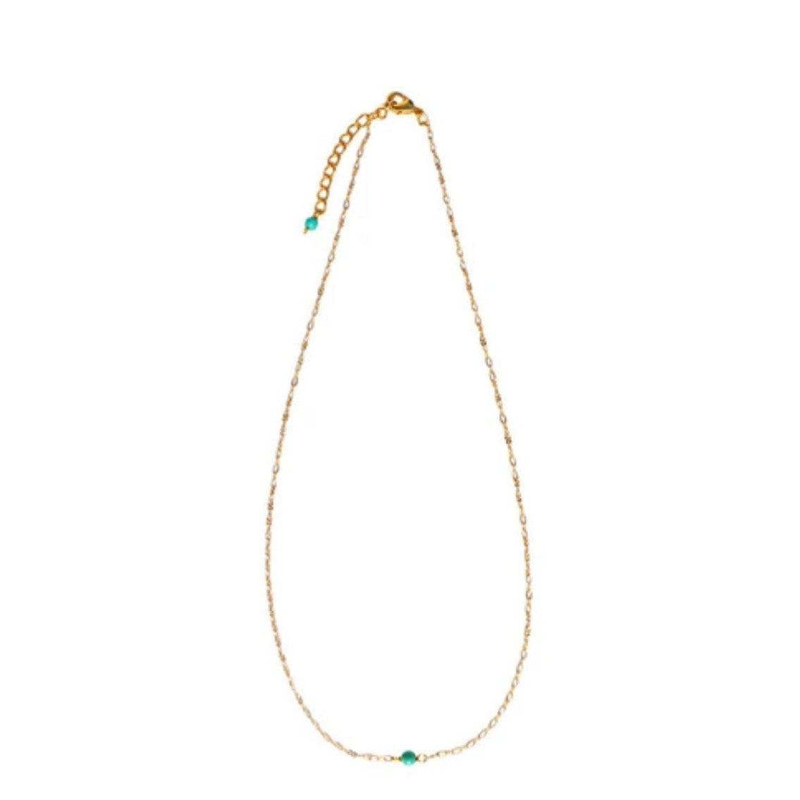 Tiny Turquoise Necklace