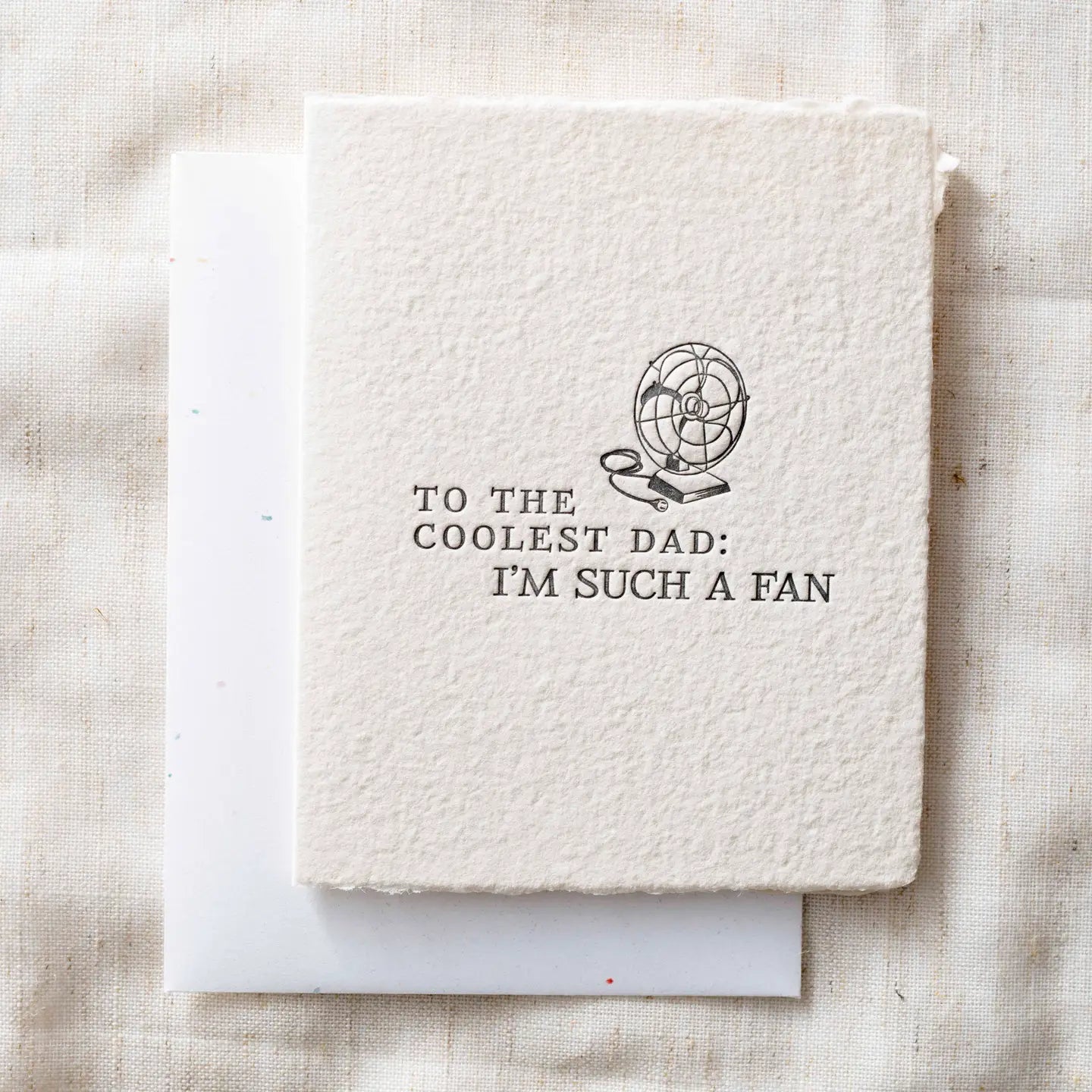 "To the coolest Dad: I'm such a fan" Father's Day Card