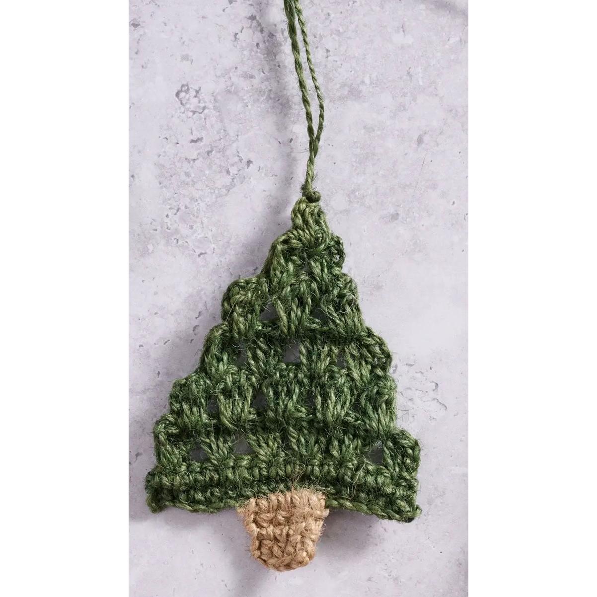 Tree Crochet Ornament- Assorted Colors