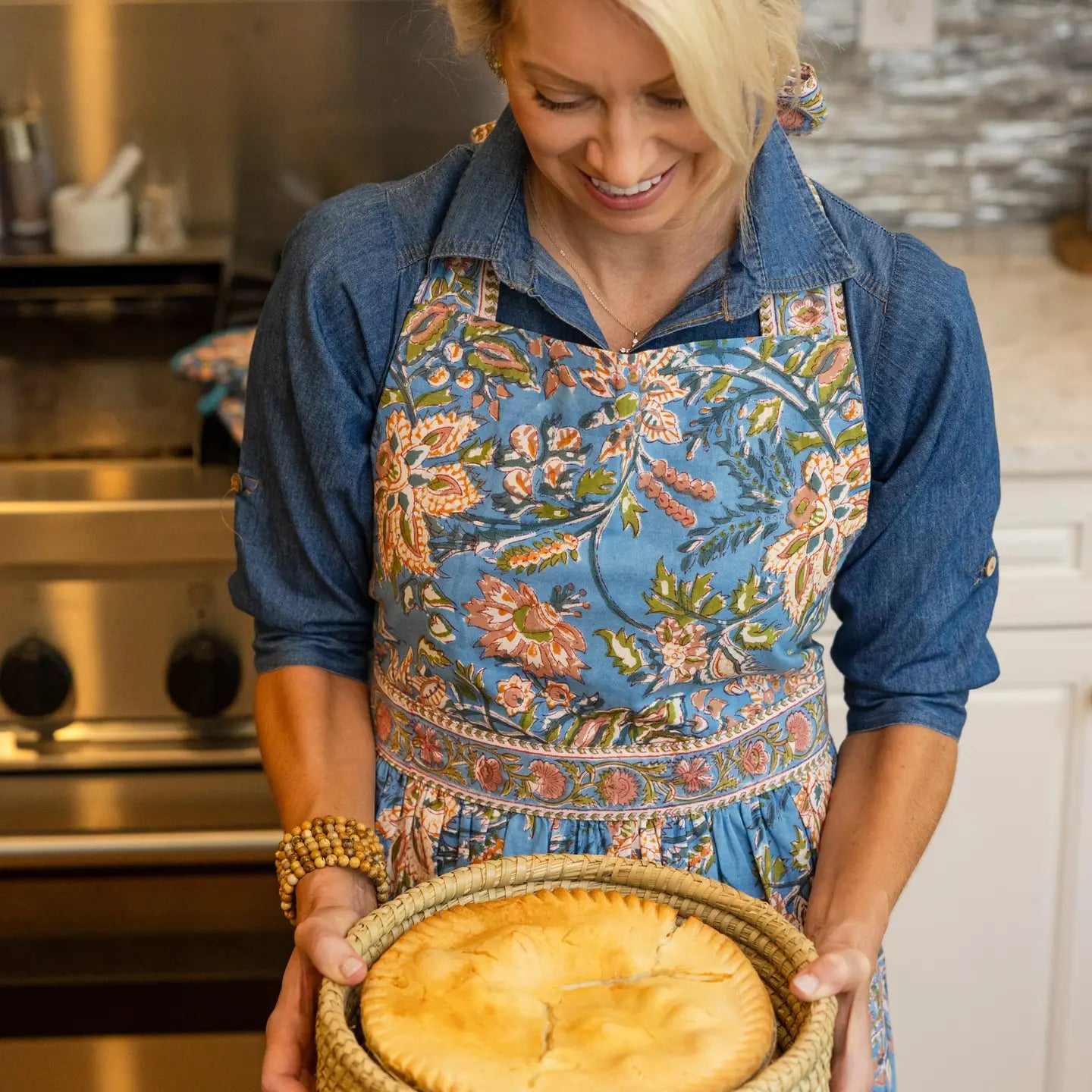 Tuscan Bloom Apron