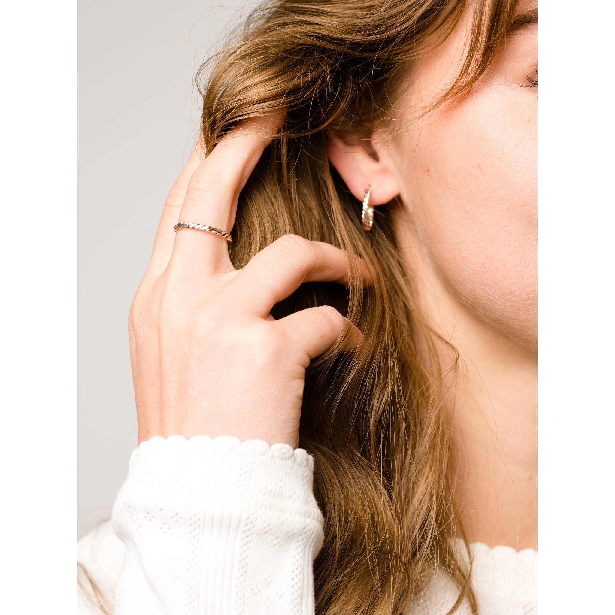 Two-Tone Twist Ring