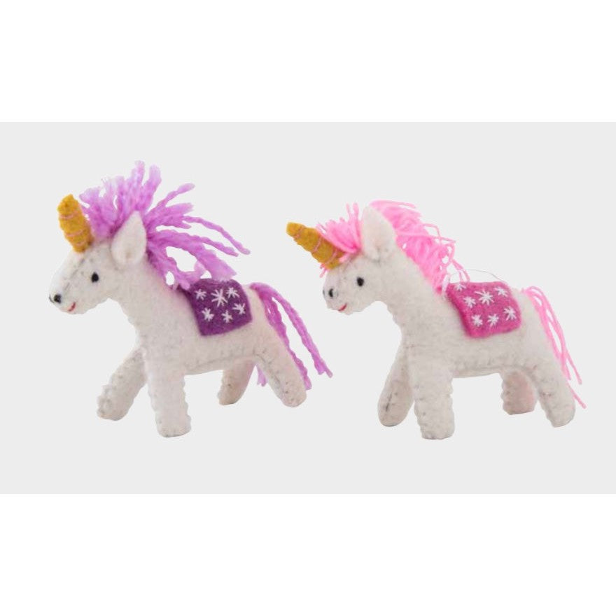 Unicorn Ornament - Assorted Colors- Sold Individually