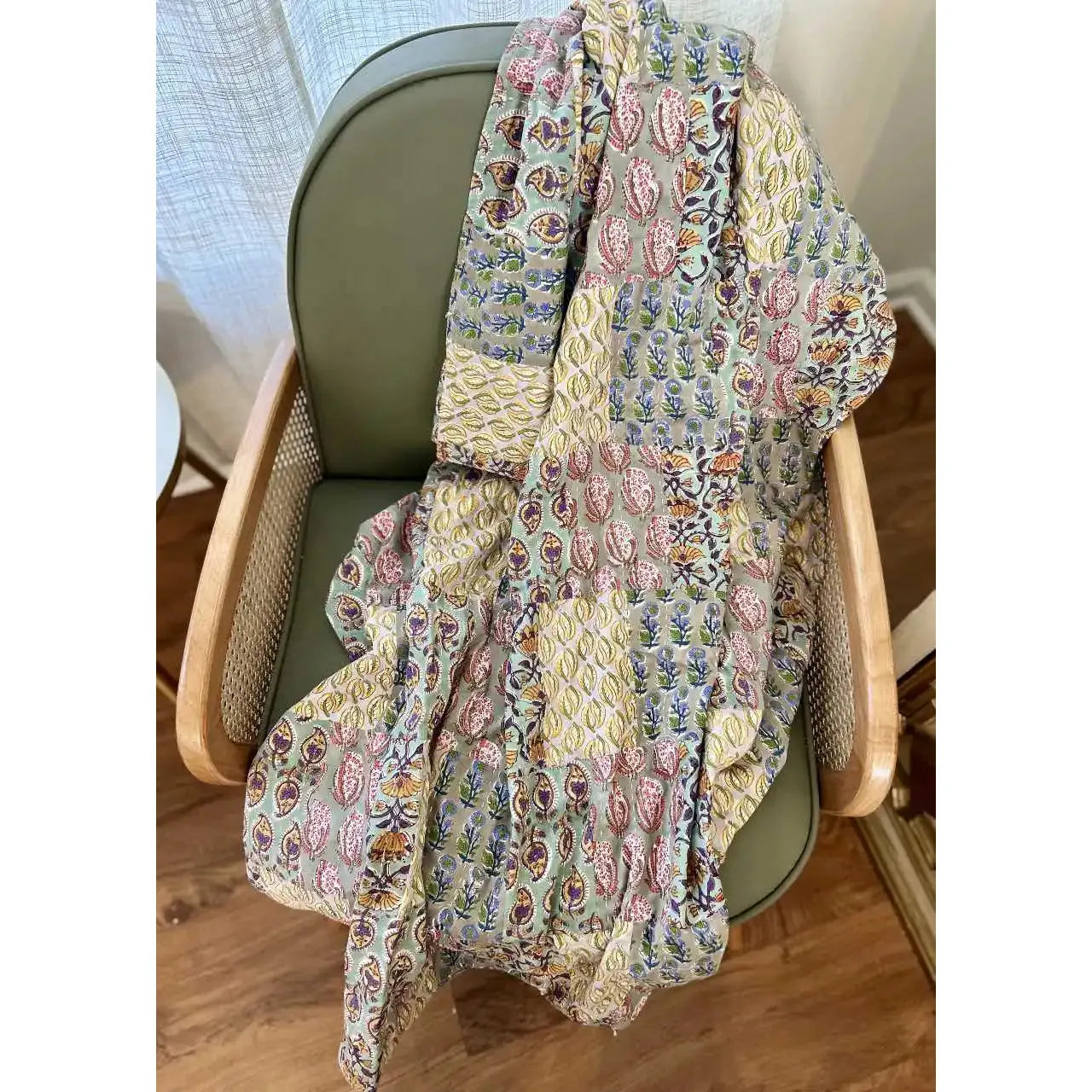Urvi Patch Throw Quilt