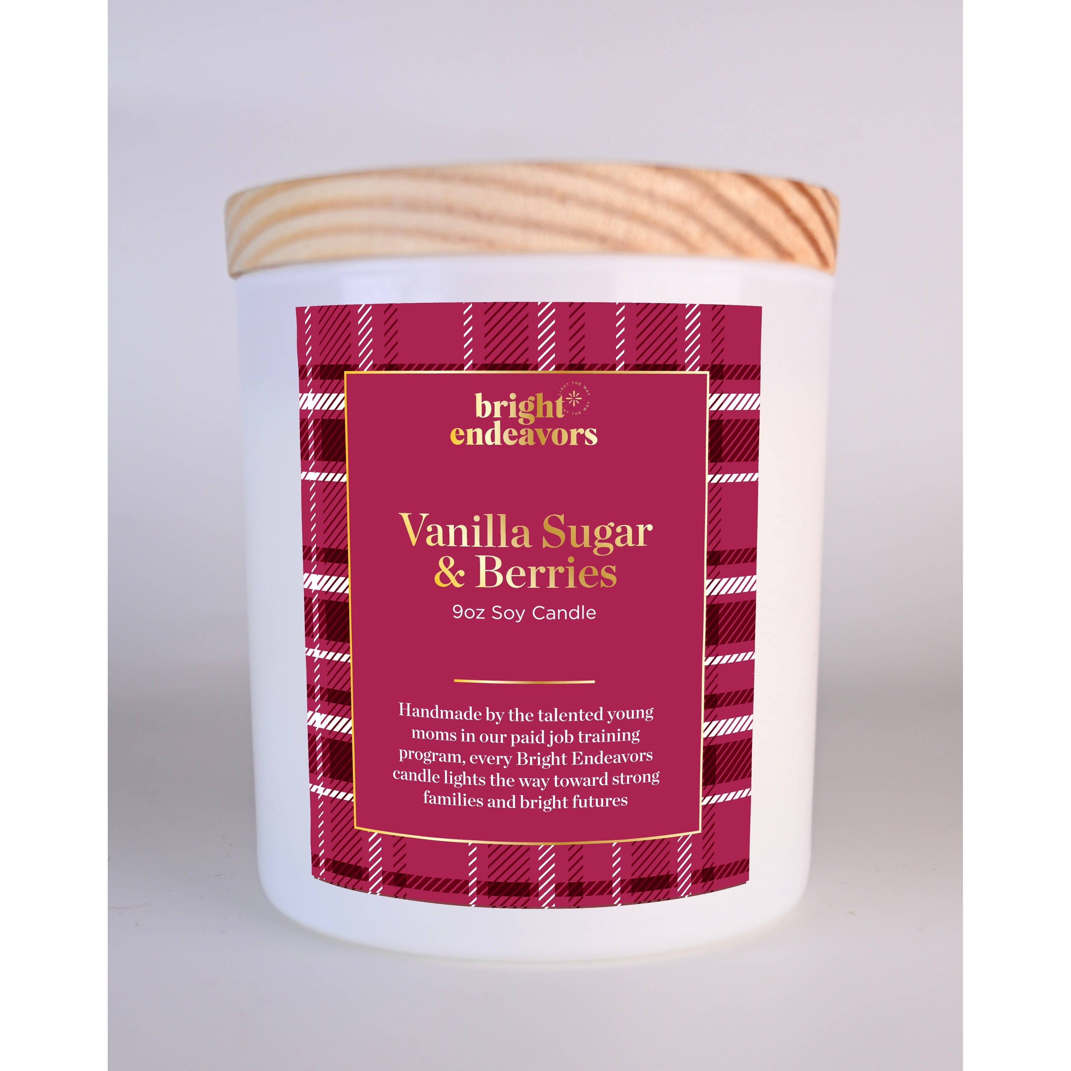 Vanilla Sugar & Berries Candle- Assorted Sizes