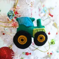 Vehicle Felt Wool Ornament