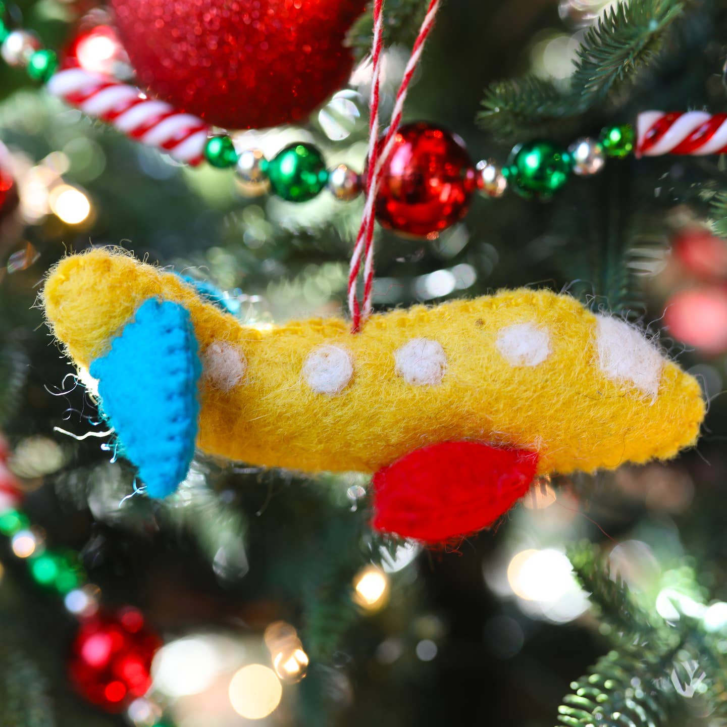 Vehicle Felt Wool Ornament