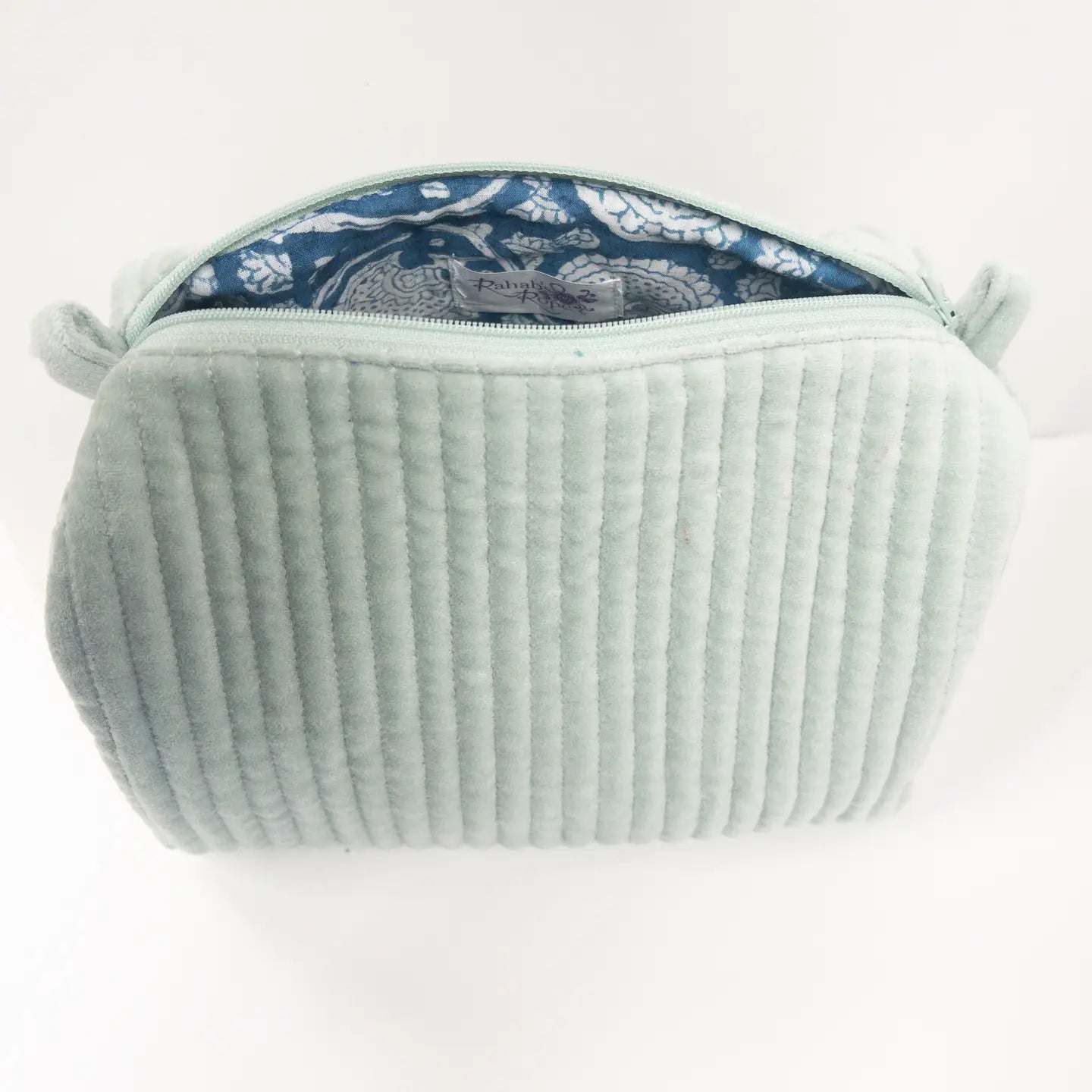 Velvet Cosmetic Pouch-Assorted Colors