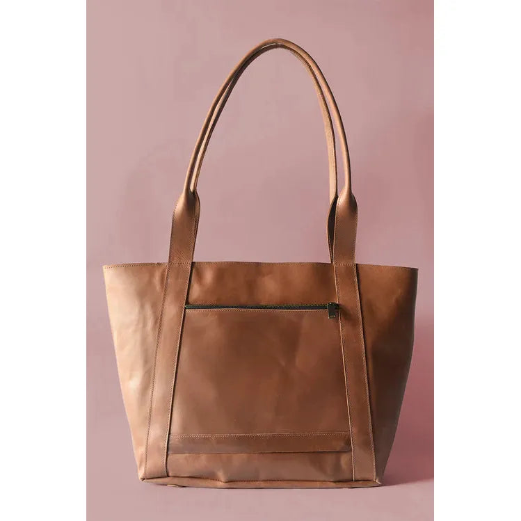 Weekender Tote- Cognac