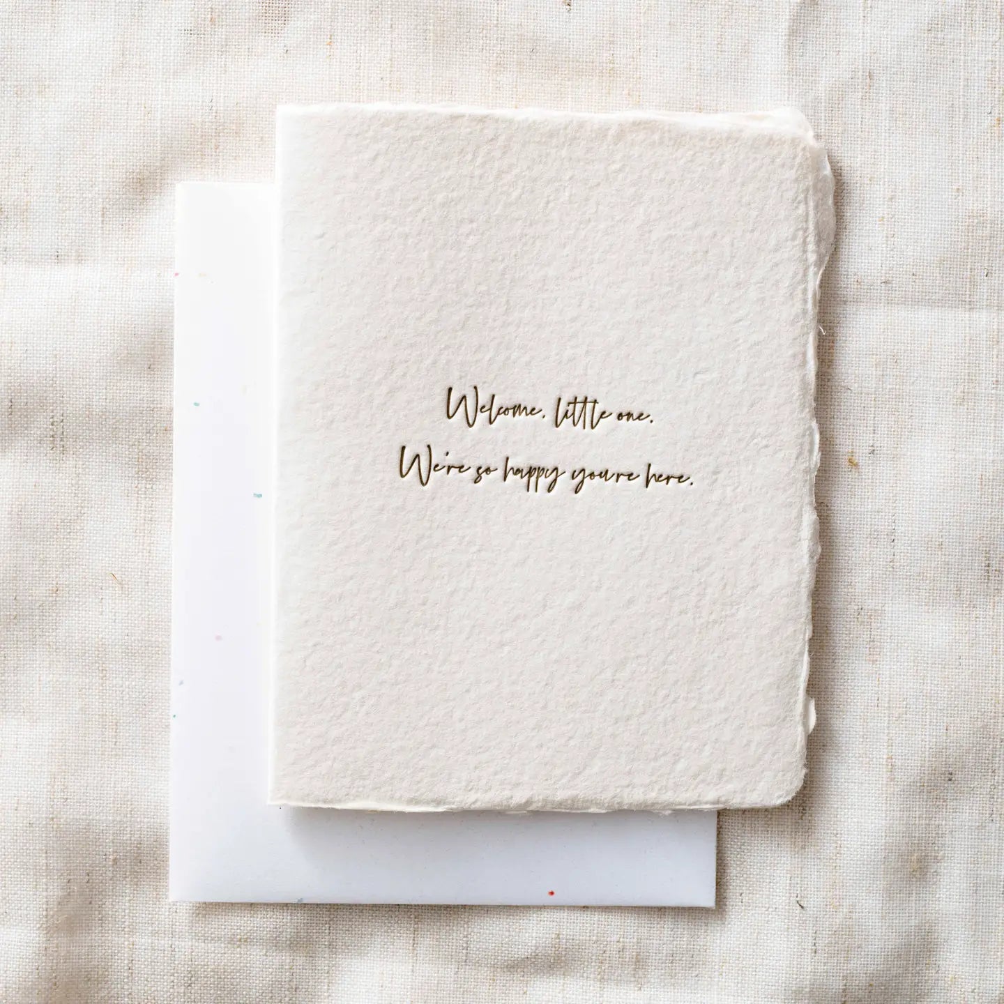 Welcome Little One- Greeting Card