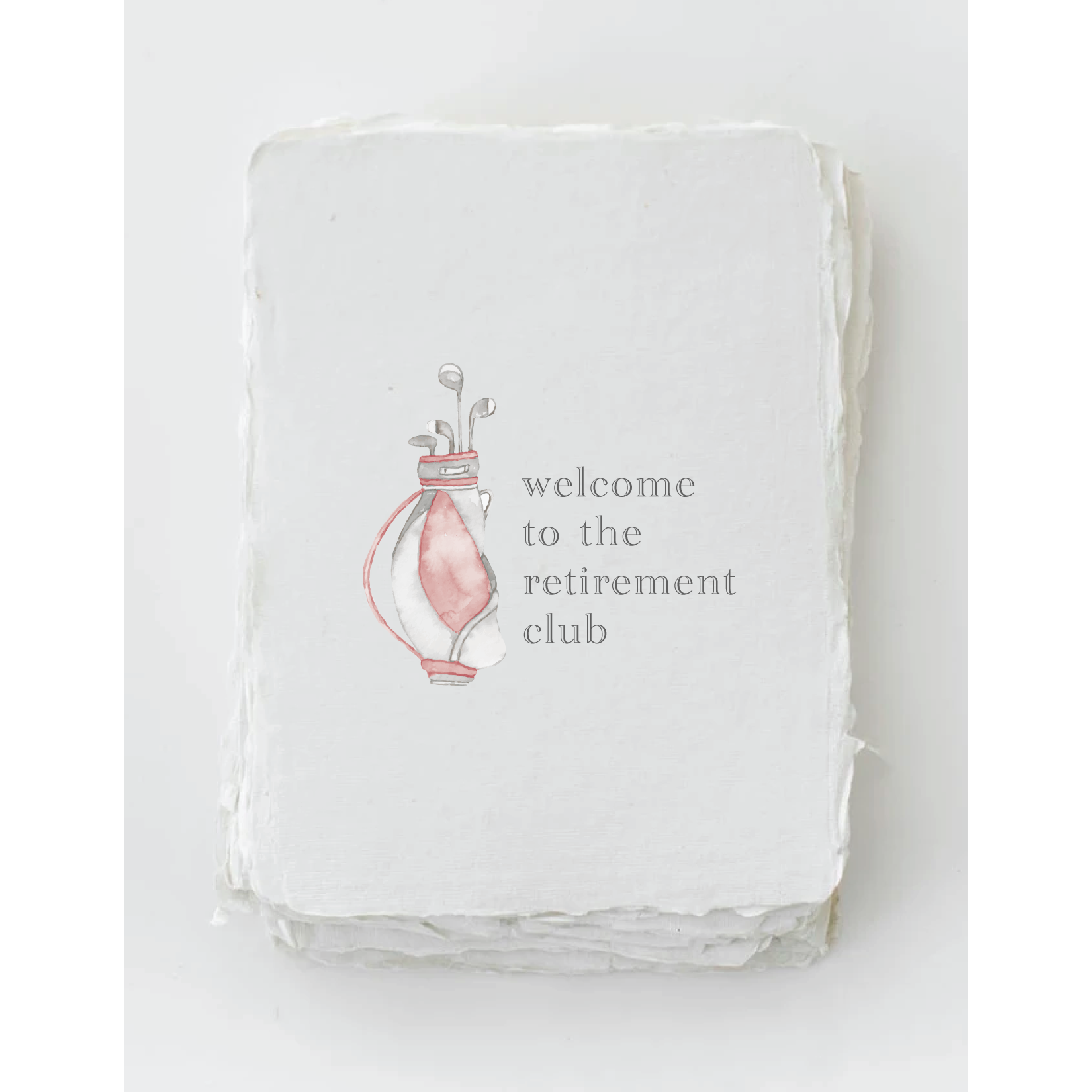 Welcome to the Retirement Club |Greeting Card