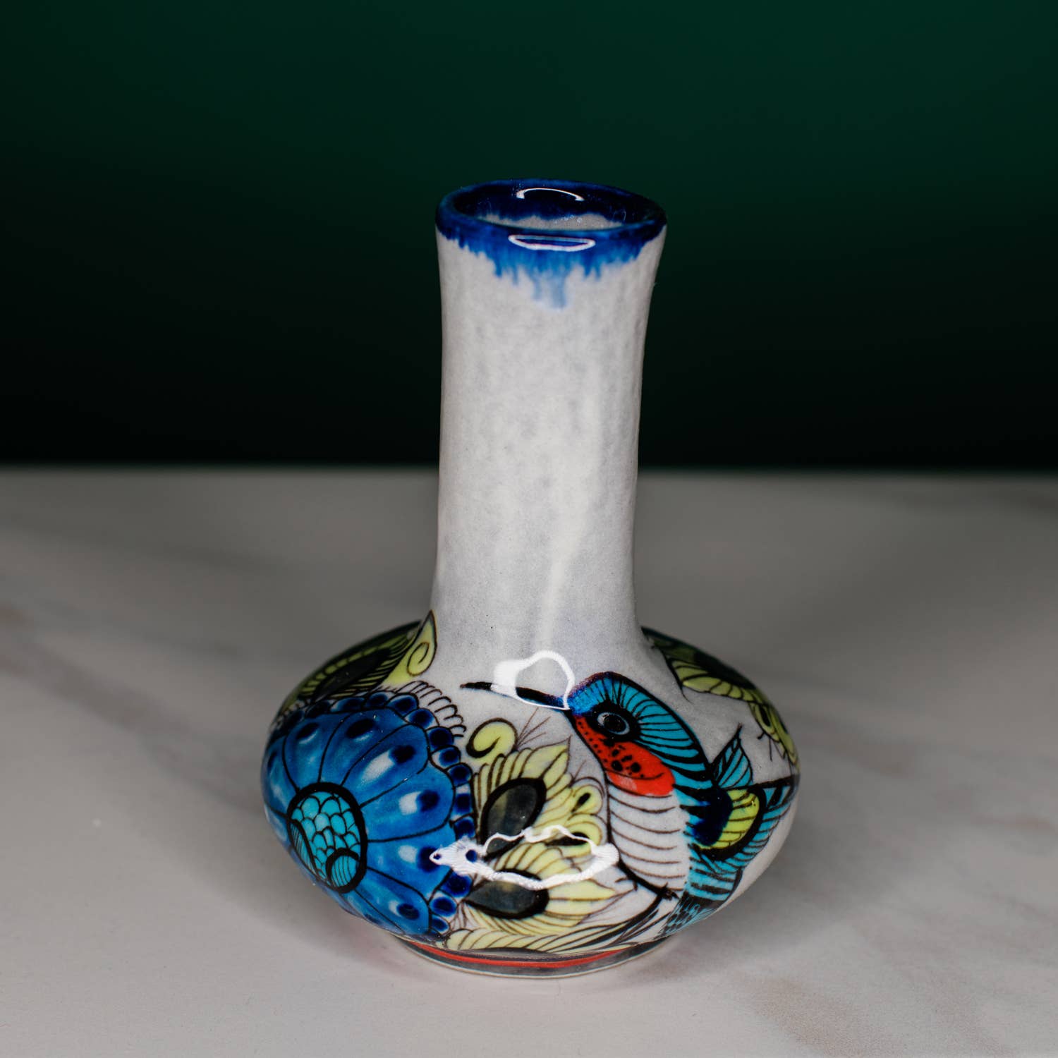Wild Bird Bud Vase- Assorted Colors and Designs