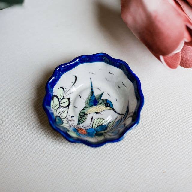 Wild Bird Mini Dish- Assorted Colors and Designs