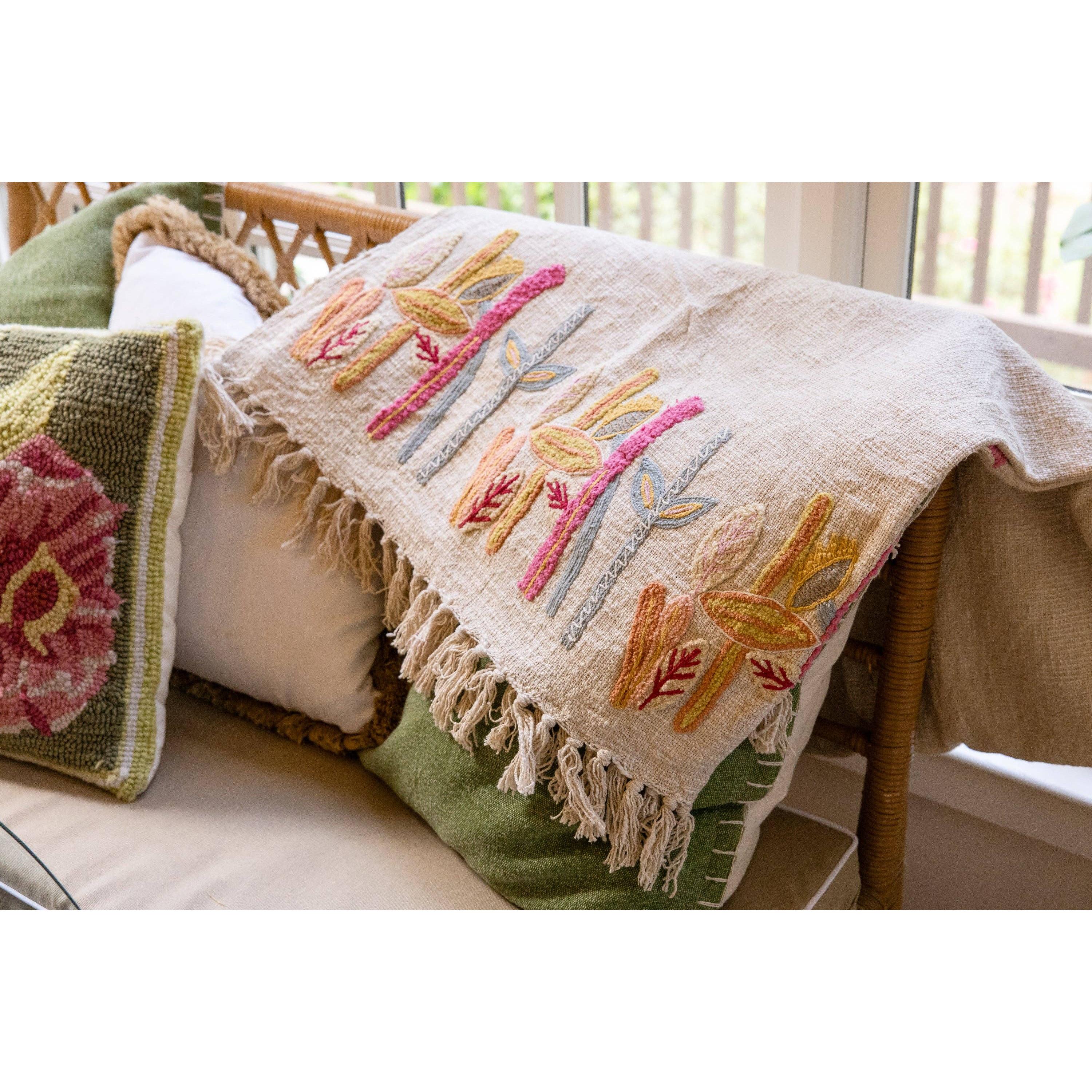 Wildflower Stroll Throw