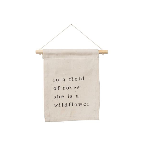 “Wildflower” Wall Hanging
