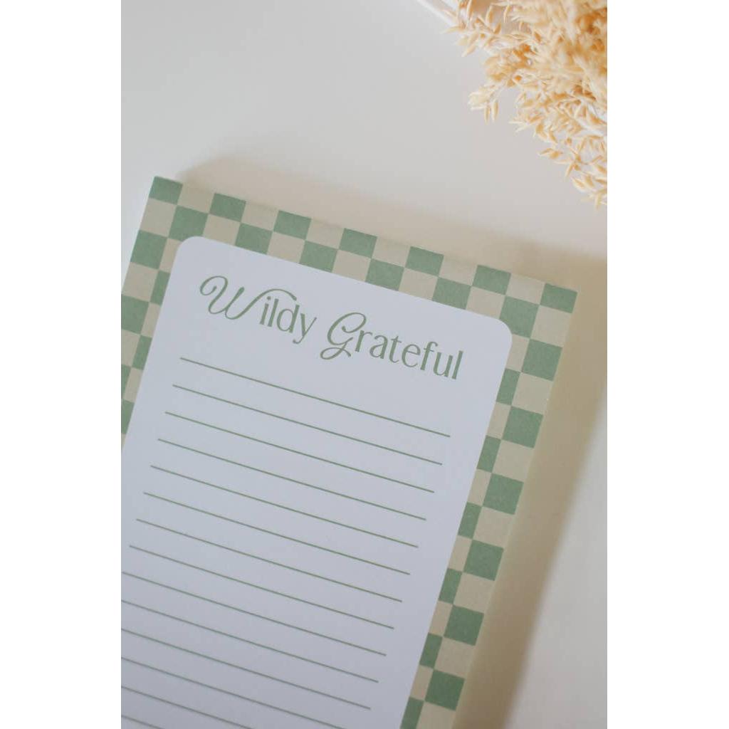 Wildly Grateful Notepad