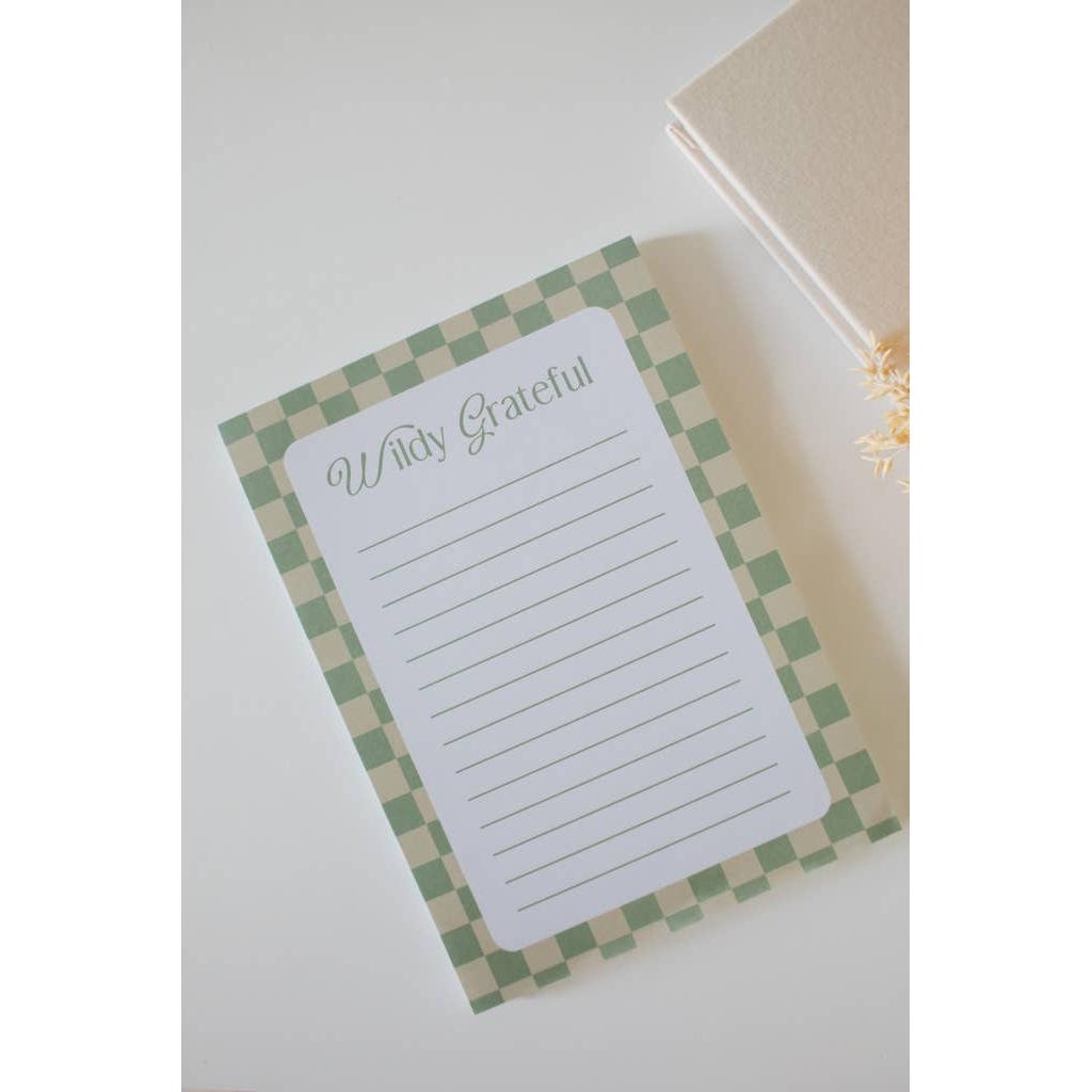 Wildly Grateful Notepad