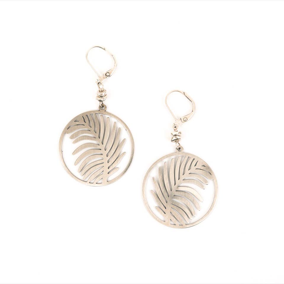 Willow Circle Earrings