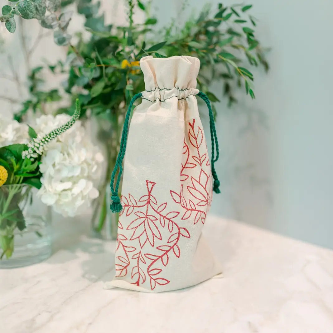 Wine Gift Bag- Assorted Patterns- Sold Individually