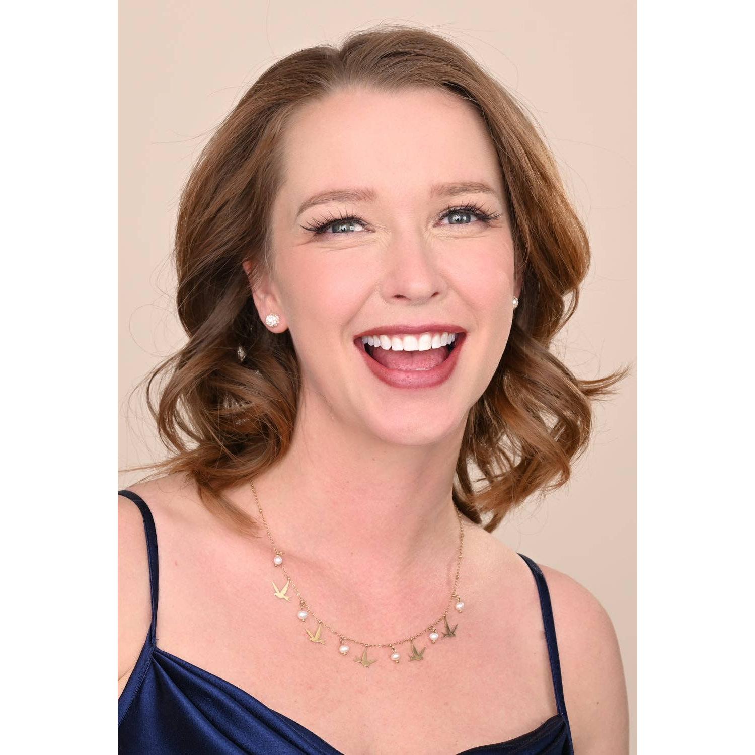 Wings of Hope Pearl Necklace