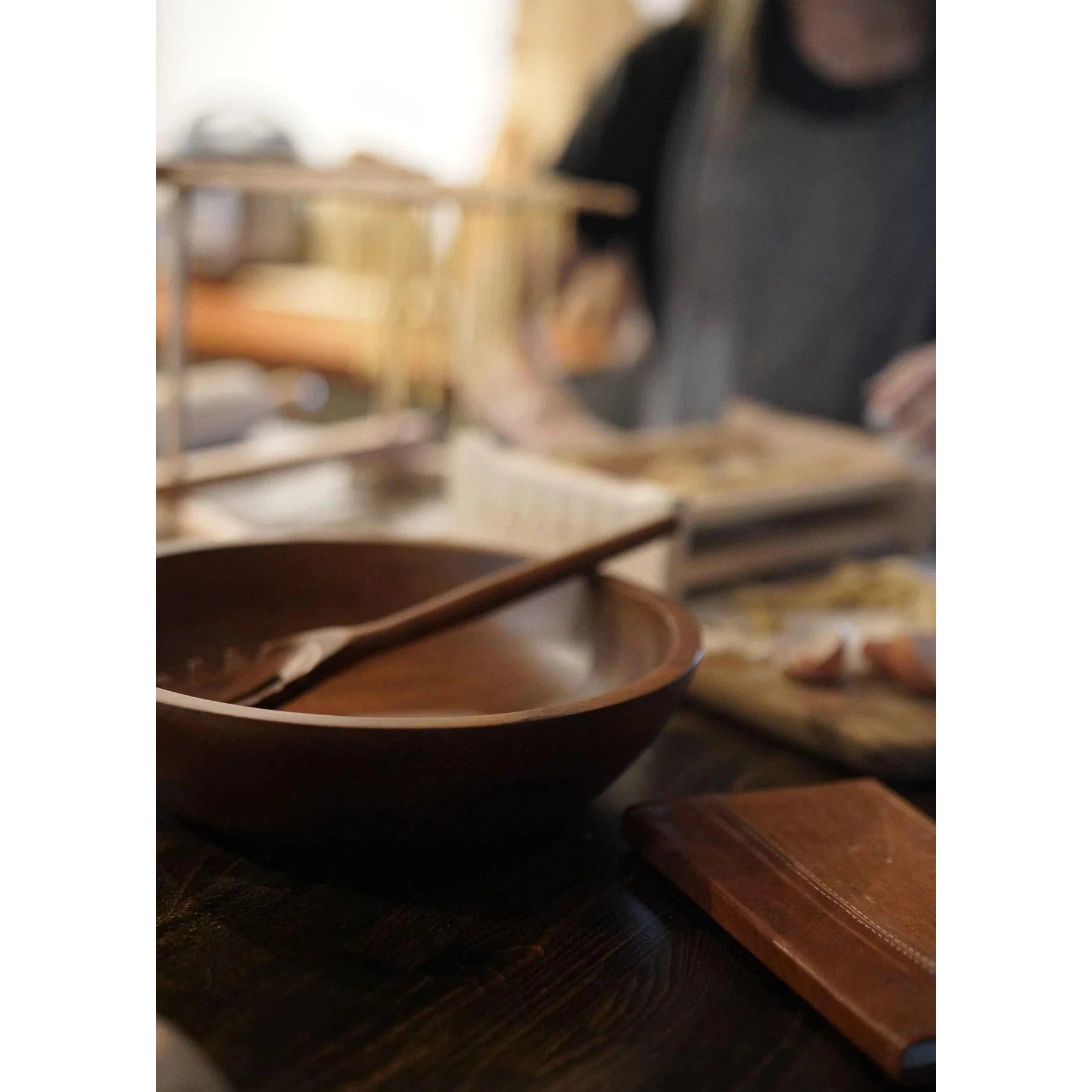 Wooden Pasta Serving Bowl (*Local Pickup/Local Delivery Only)