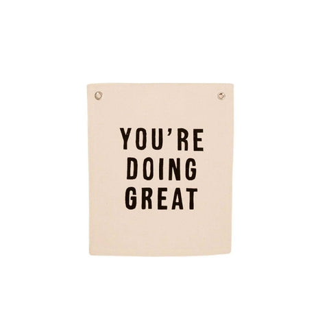 "You're Doing Great" Banner