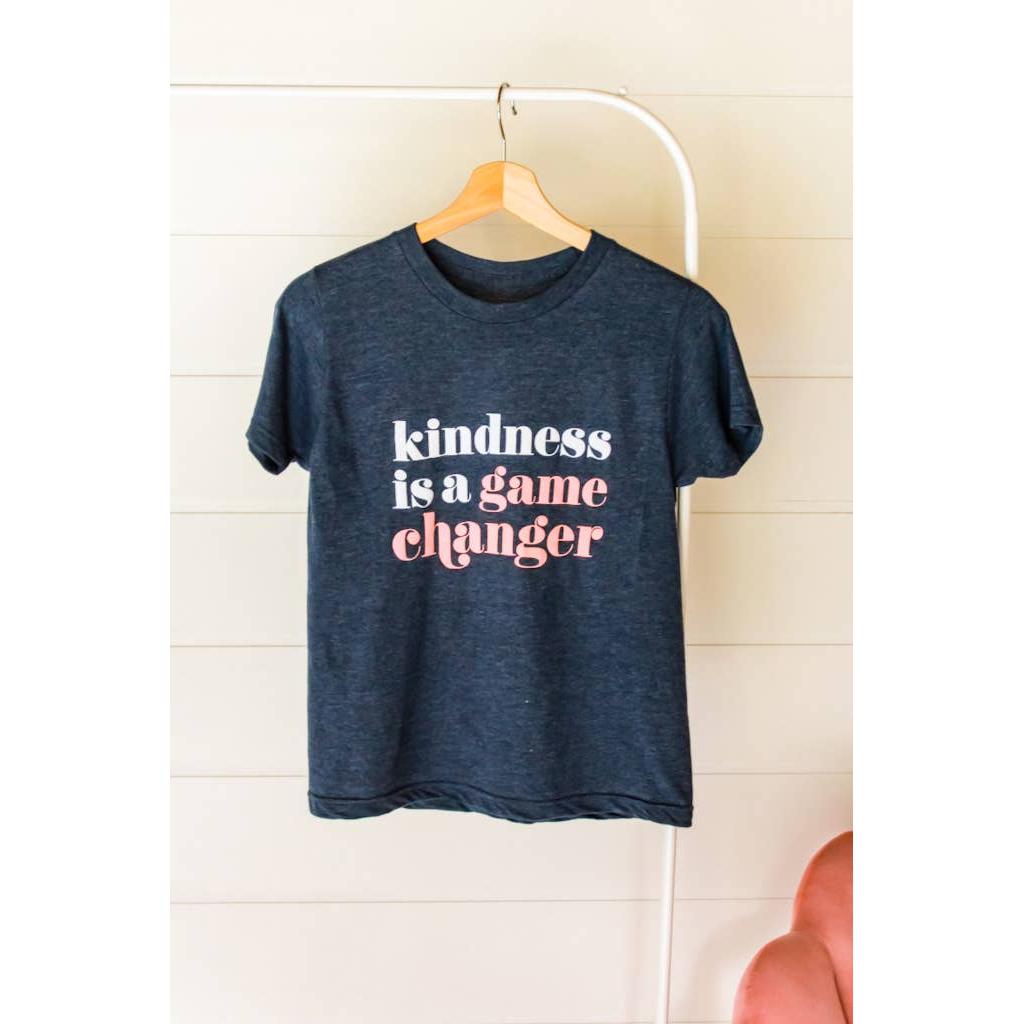 Youth Kindness Is A Game Changer Tee- Assorted Sizes