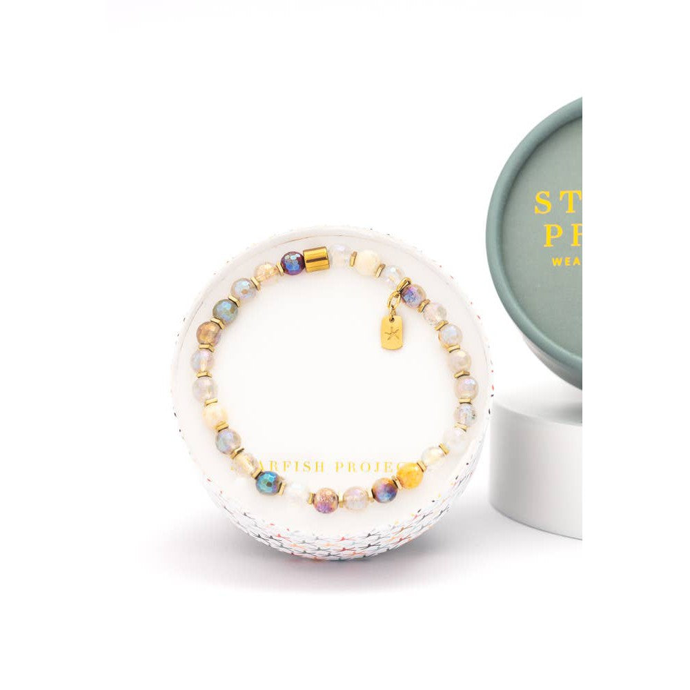 YuYu Gemstone Beaded Bracelet