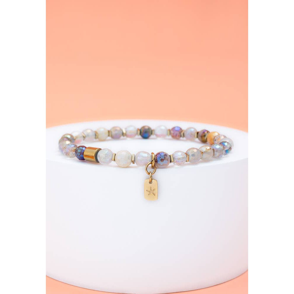 YuYu Gemstone Beaded Bracelet