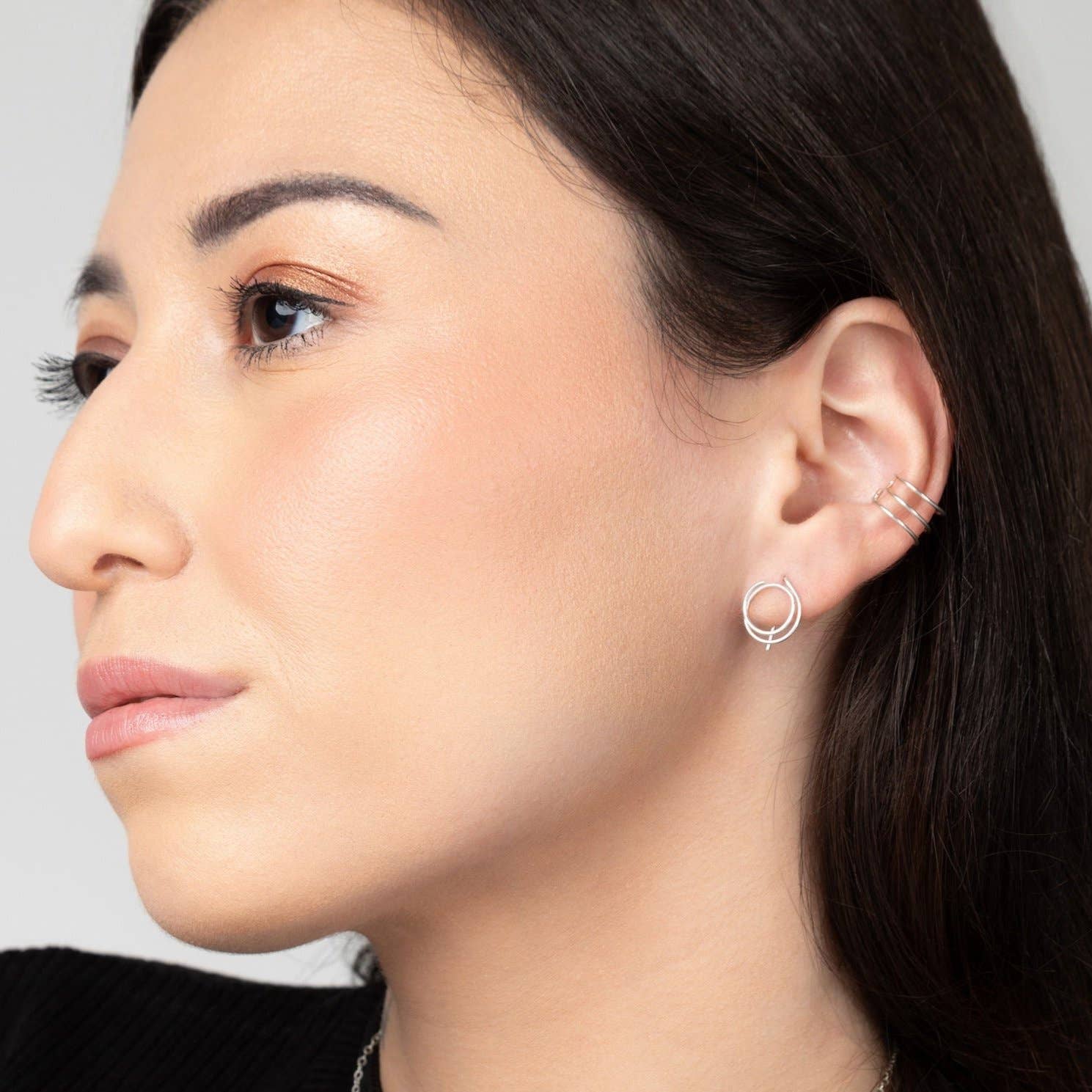 Zomi Open Circle Earrings- Assorted