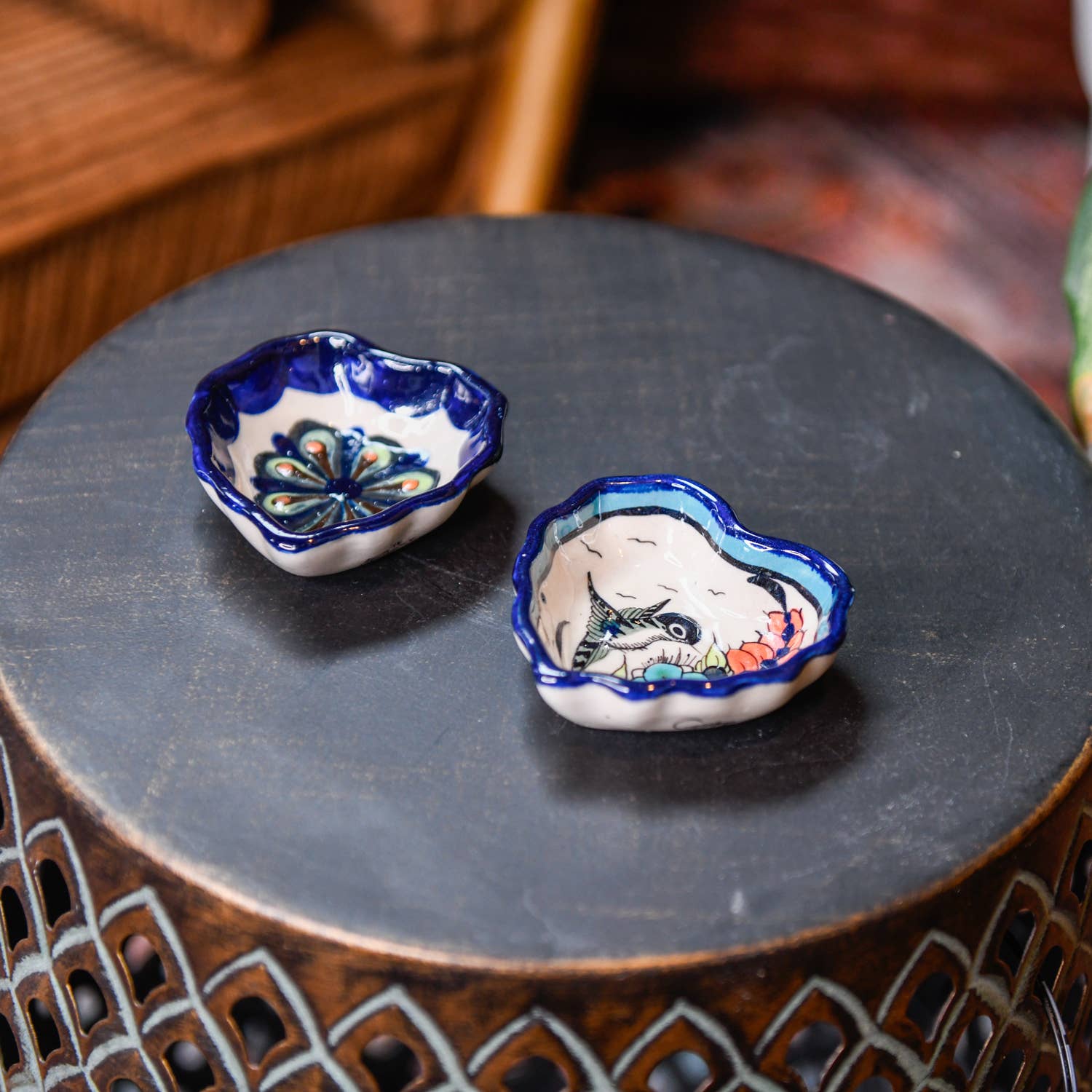 Wild Bird Heart Trinket Dish- Assorted Colors and Designs