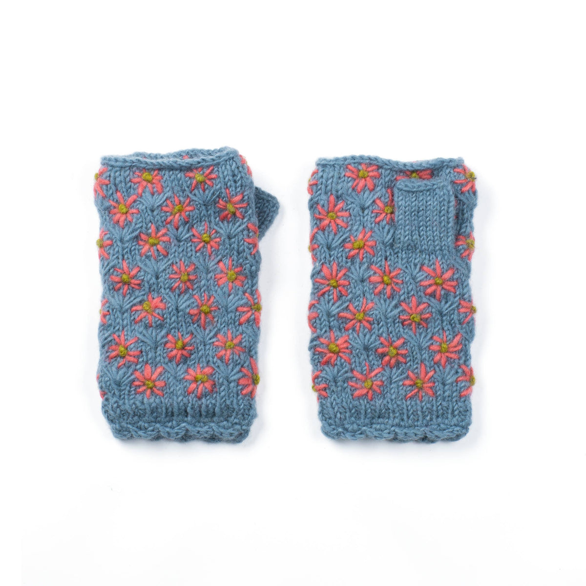 Anaya Knit Wool Handwarmers- Assorted Colors