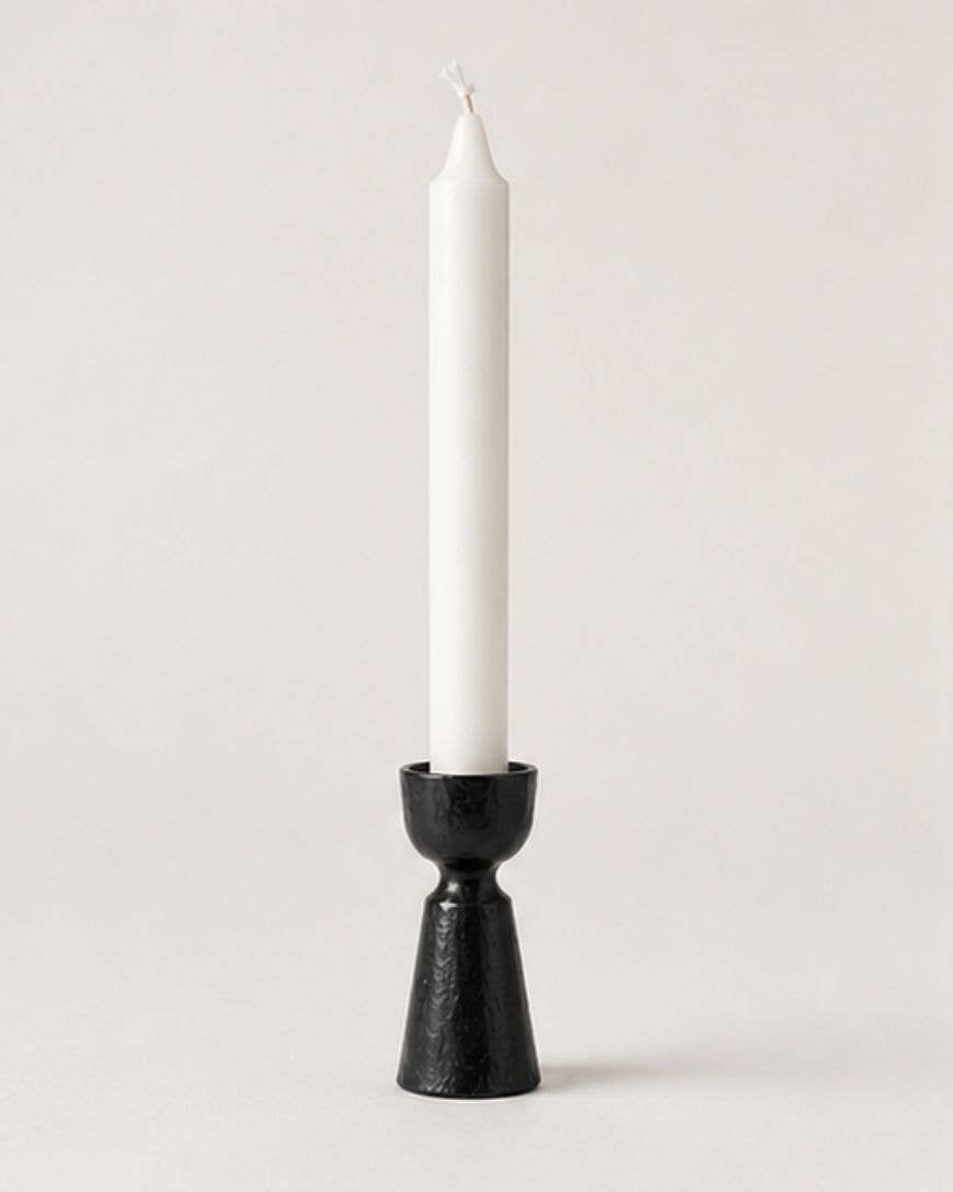 Foundry Hand-Forged Iron Candle Holder- Assorted Colors- Sold Individually