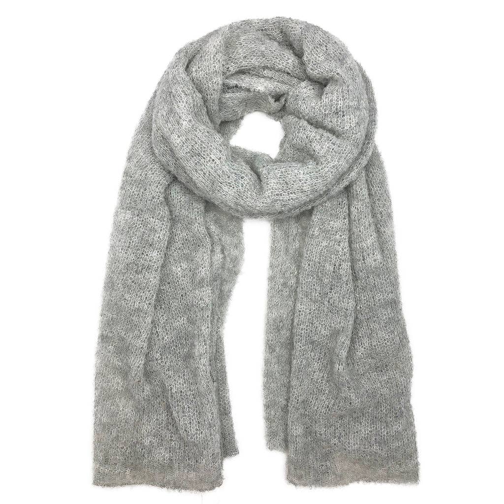 Ultra Plush Alpaca Scarf- Assorted Colors-Sold Individually