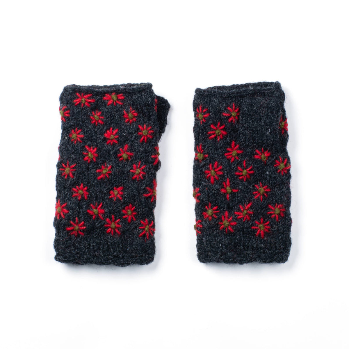 Anaya Knit Wool Handwarmers- Assorted Colors