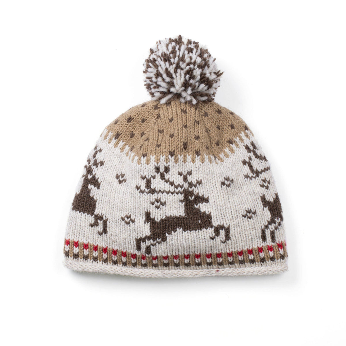Yuletide Knit Wool Hat- Assorted Colors
