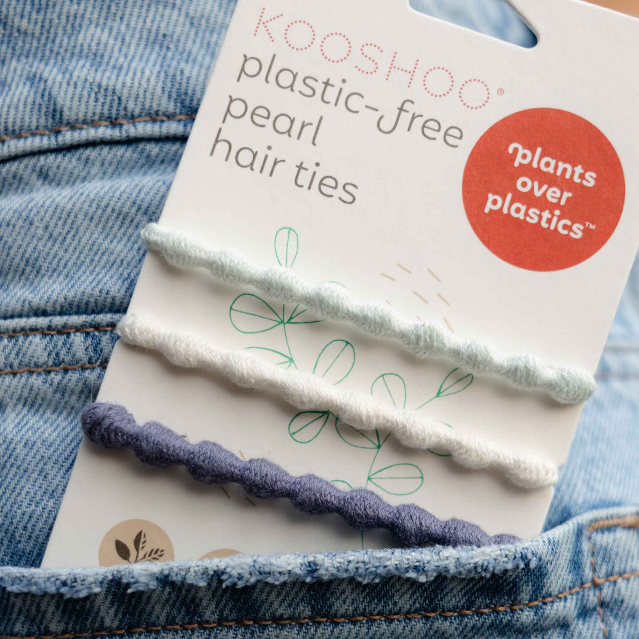 Pearl Hair Ties- Set of 3