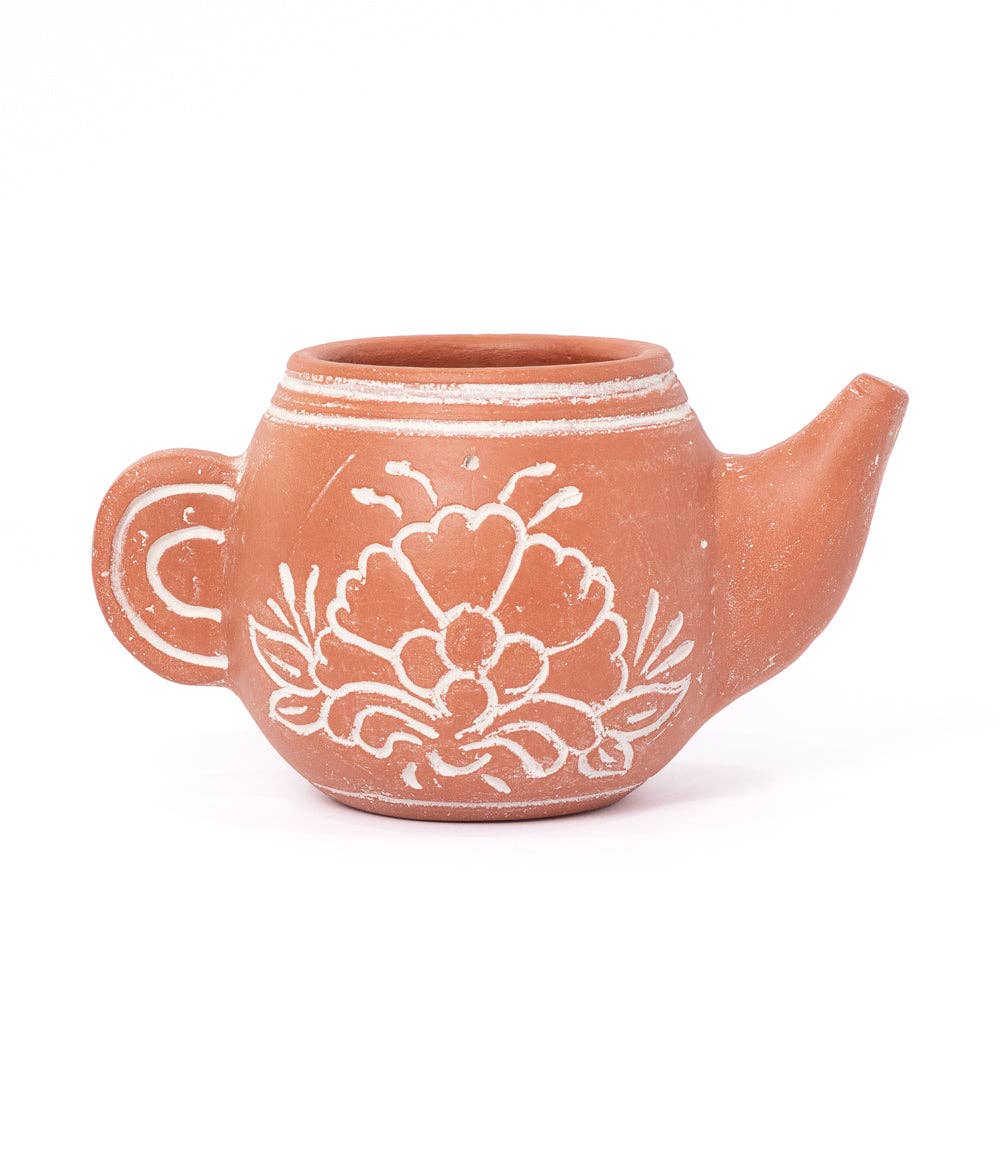 Terracotta Teapot Planter (*Local Delivery/Local Pickup Only)