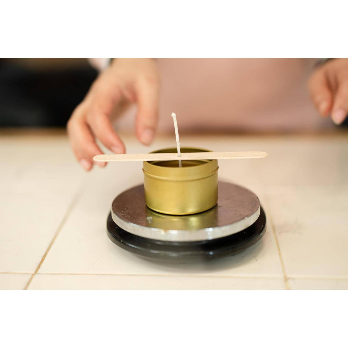 Assorted Holiday Scents-  3 oz. Tin Candle