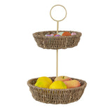 2-tiered Fruit Basket Wire Bowl Fruit Rack Food Organizer (*Local Pickup/Local Delivery Only)