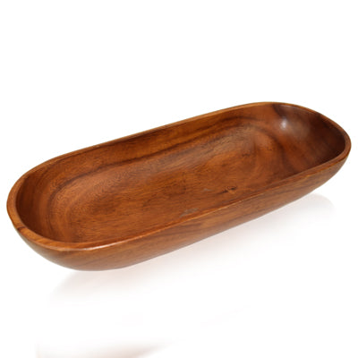 Acacia Wood Oval Tray (*Local Pickup/Local Delivery Only)