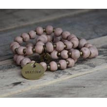 Bel Koz Charm Bracelet - Blush Matte