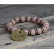 Bel Koz Charm Bracelet - Blush Matte