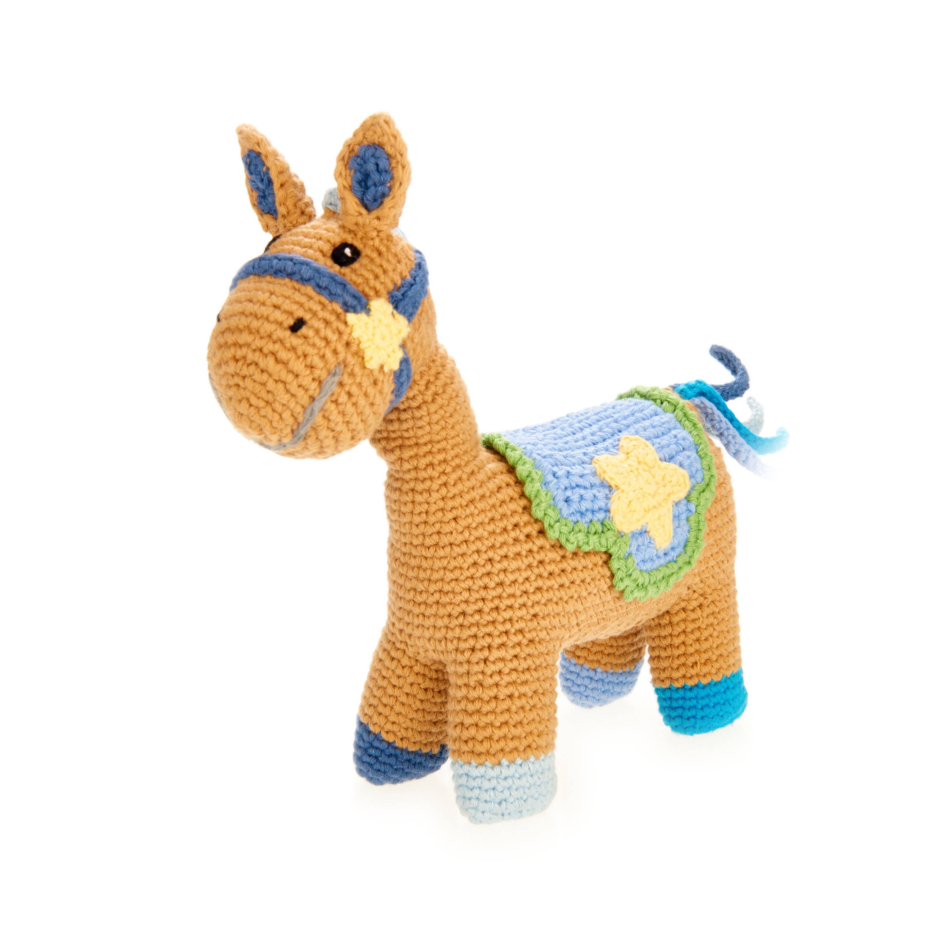 Blue Horse Stuffed Toy